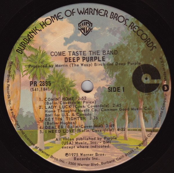 Deep Purple - Come Taste The Band (Vinyl)