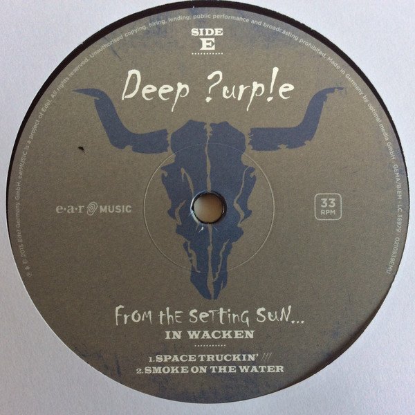 Deep Purple - From The Setting Sun... (In Wacken) (Vinyl)