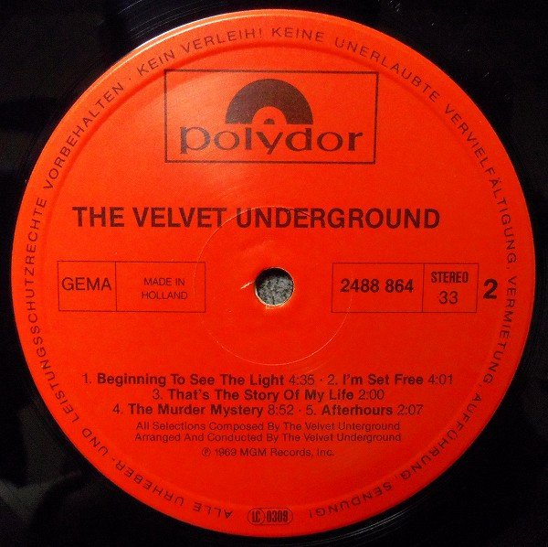 Velvet Underground - The Velvet Underground (Vinyl)
