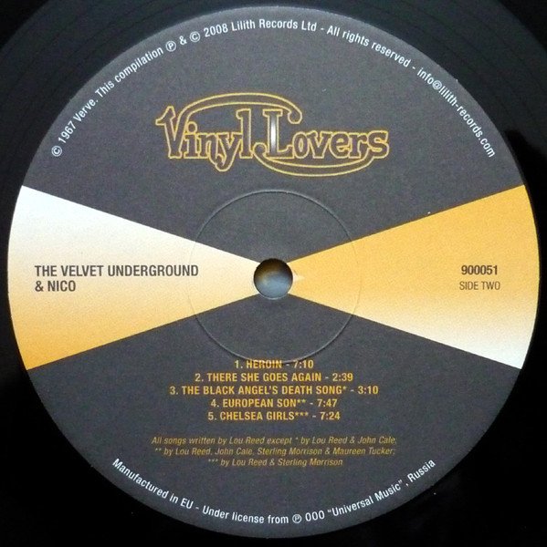 Velvet Underground & Nico ‎– The Velvet Underground & Nico (Vinyl)