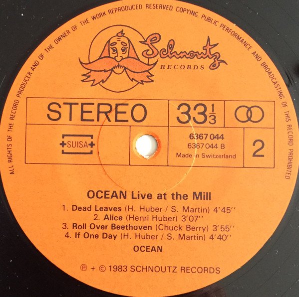 Ocean - Live at the Mill (Vinyl)
