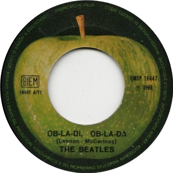 Beatles - Ob-La-Di, Ob-La-Da (Vinyl Single)