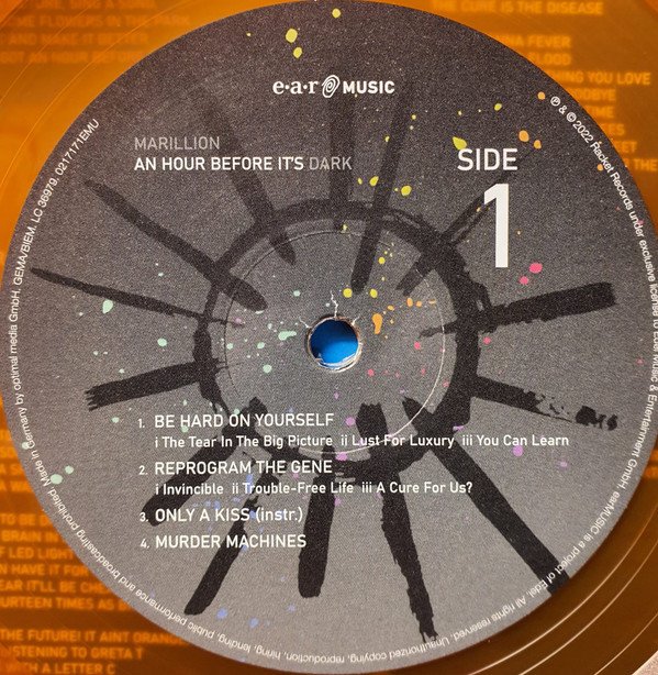 Marillion – An Hour Before It's Dark (Orange Vinyl)