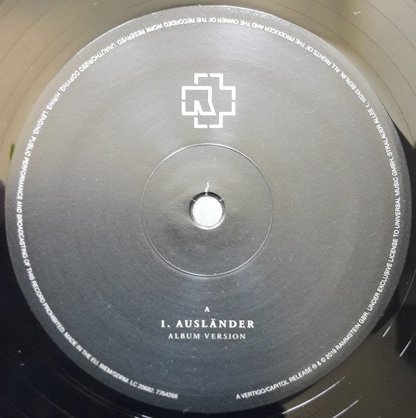 Rammstein - Ausländer (Vinyl 10" Single)