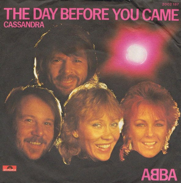 ABBA - The Day Before You Came (Vinyl Single)