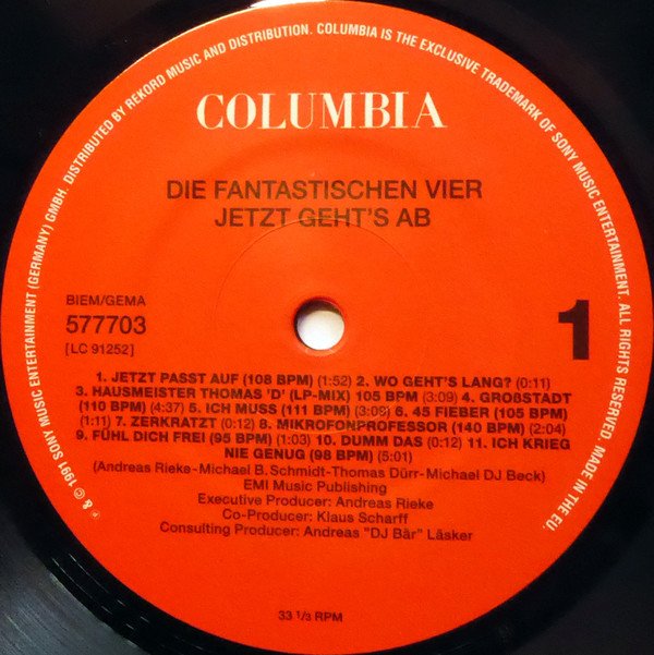 Fantastischen Vier - Jetzt Geht's Ab (Vinyl)