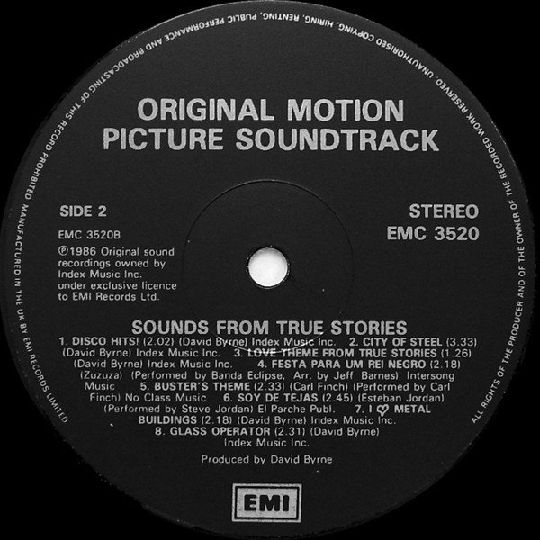 David Byrne & Various Artists - Sounds From True Stories (Vinyl)