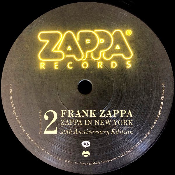 Frank Zappa - Zappa In New York (Vinyl)