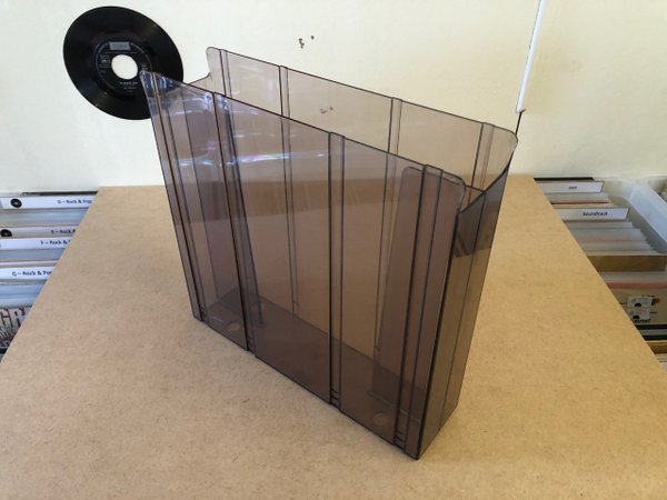 LP Box - Kunststoff transparent (Variante Rund) (Archivierung)