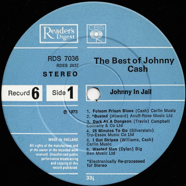Johnny Cash ‎– The Best Of Johnny Cash (Vinyl)