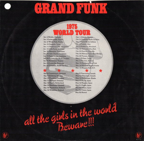 Grand Funk Railroad - All The Girls In The World Beware !!! (Vinyl)