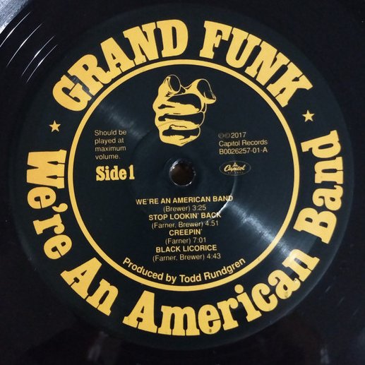 Grand Funk Railroad - We're An American Band (Vinyl)