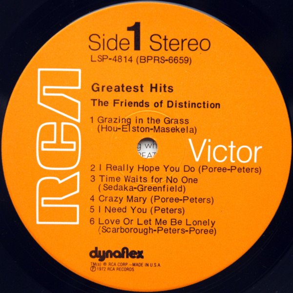 The Friends Of Distinction - Greatest Hits (Vinyl)