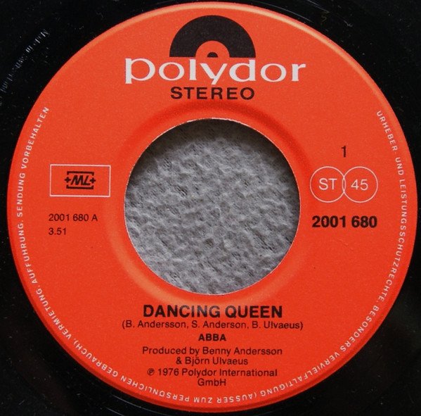 ABBA -  Dancing Queen (Vinyl Single)