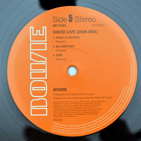 David Bowie - David Live (Vinyl)