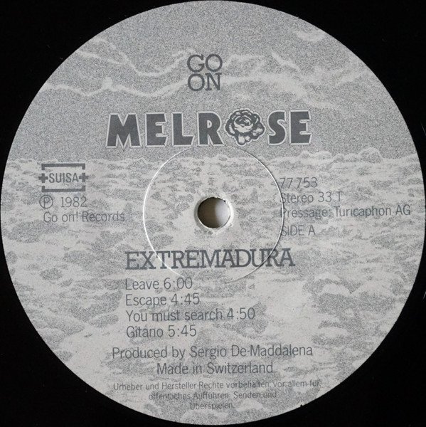 Melrose - Extremadura (Vinyl)