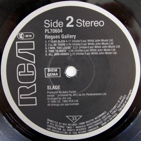Slade - Rogues Gallery (Vinyl)