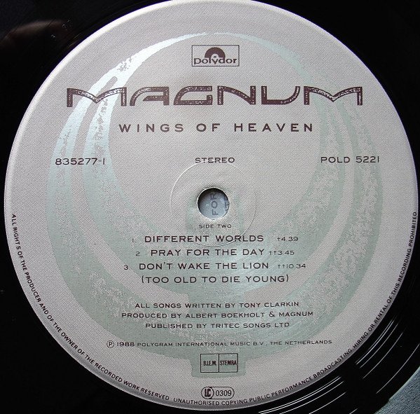 Magnum - Wings Of Heaven (Vinyl)