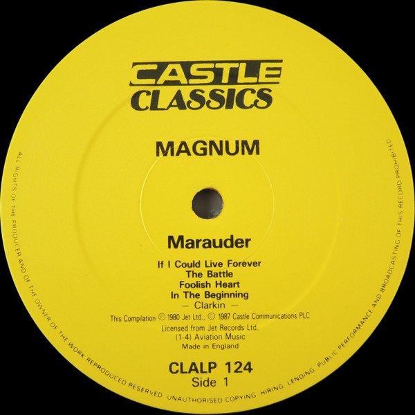Magnum - Marauder (Vinyl)