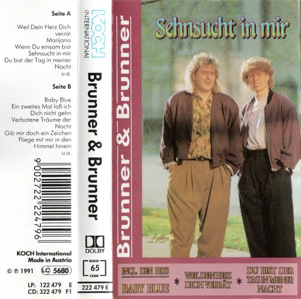 Brunner & Brunner - Sehnsucht In Mir (Kassette)