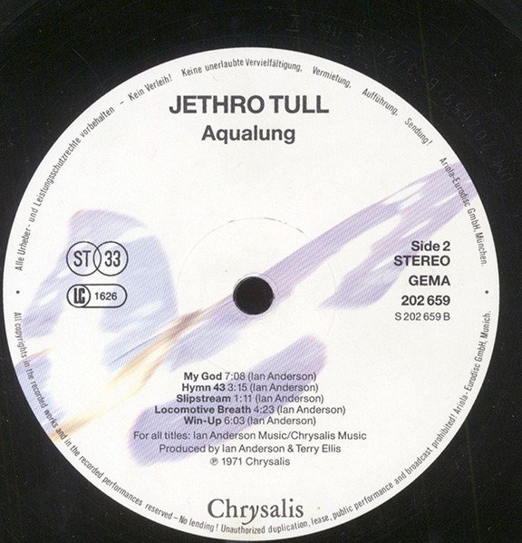 Jethro Tull - Aqualung (Vinyl)