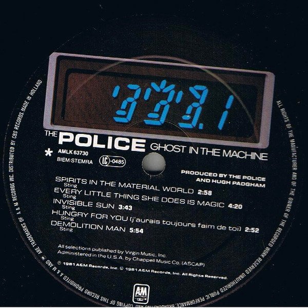 The Police - Ghost In The Machine (Vinyl)