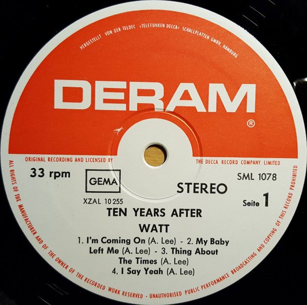 Ten Years After - Watt (Vinyl)