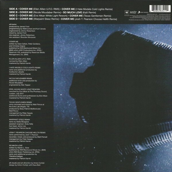 Depeche Mode - Cover Me [Remixes] (Vinyl)