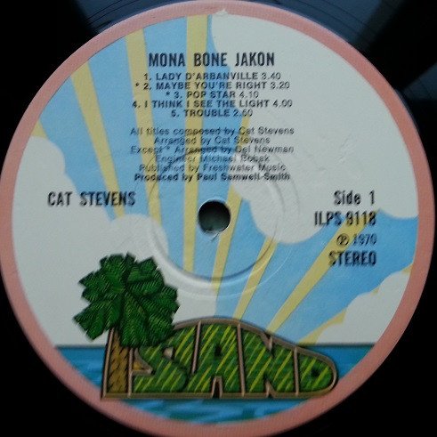 Cat Stevens – Mona Bone Jakon (Vinyl)