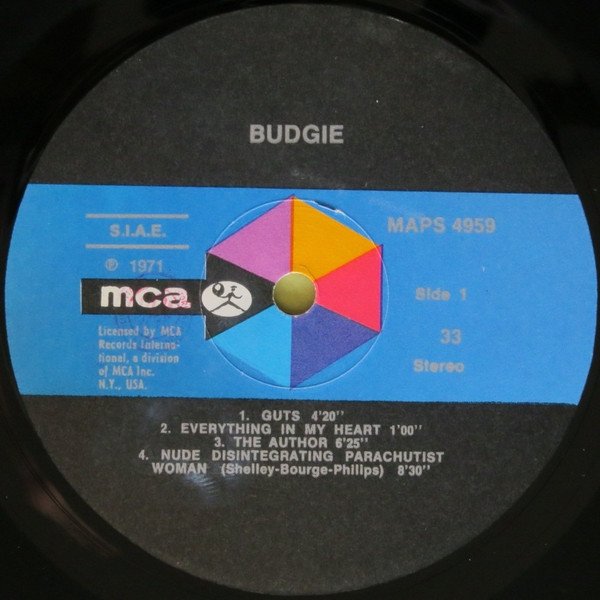 Budgie - Budgie (Vinyl)