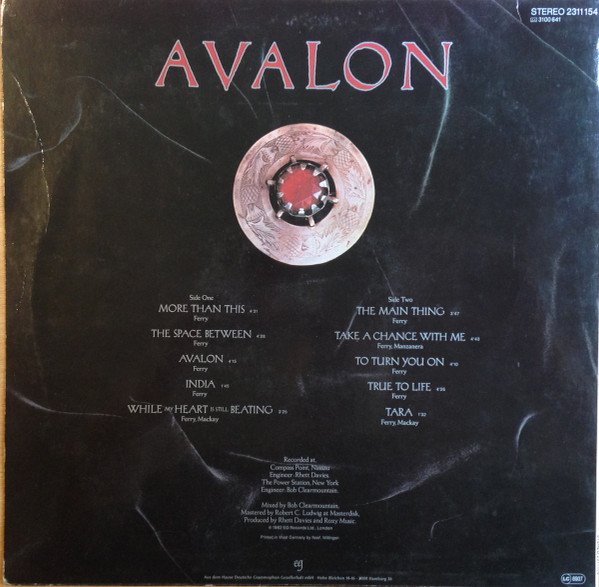 Roxy Music - Avalon (Vinyl)
