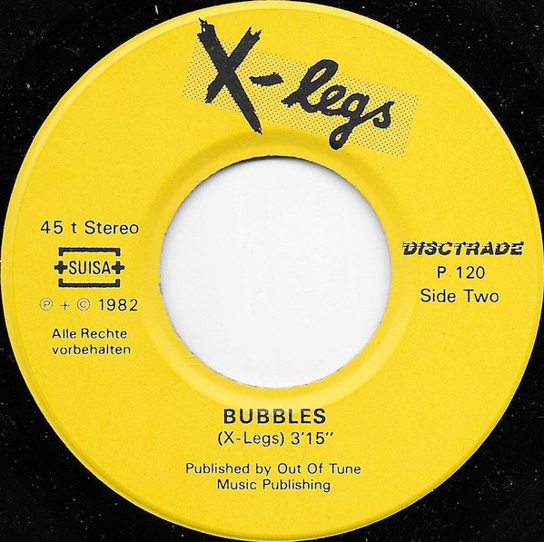 X-Legs - Cathrine / Bubbles (Vinyl Single)