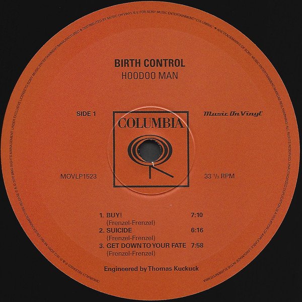 Birth Control ‎- Hoodoo Man (Vinyl)