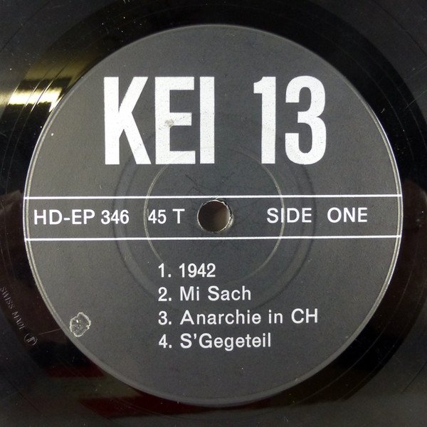 Kie 13 - Music For Zeros (Vinyl Single)