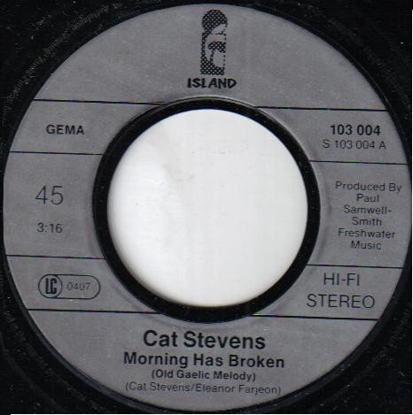 Cat Stevens – Morning Has Broken / Oh Very Young (Vinyl Single)