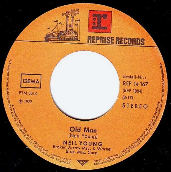 Neil Young - Old Man (Vinyl Single)
