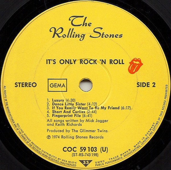 Rolling Stones - It's Only Rock 'N Roll (Vinyl)