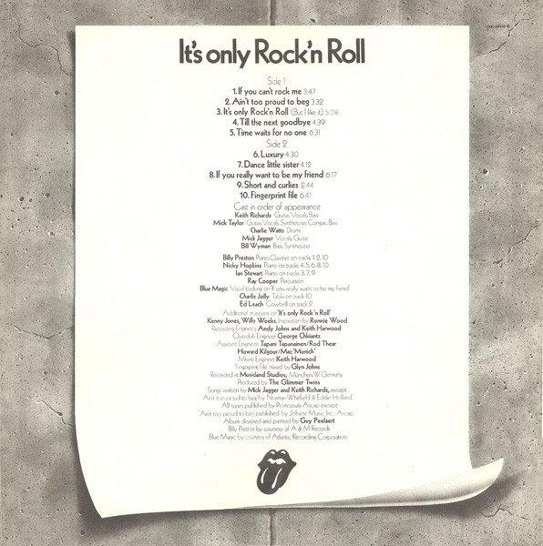 Rolling Stones - It's Only Rock 'N Roll (Vinyl)