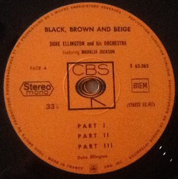 Duke Ellington, Mahalia Jackson - Black, Brown And Beige (Vinyl)