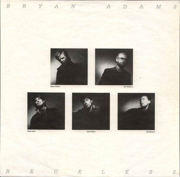 Bryan Adams - Reckless (Vinyl)