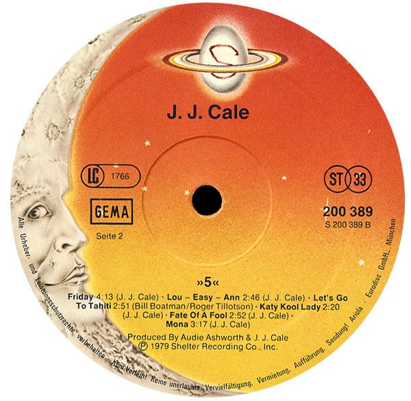J.J. Cale - 5 (Vinyl)