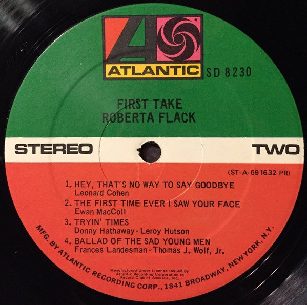 Roberta Flack - First Take (Vinyl)