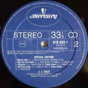 J.J. Cale - Special Edition (Vinyl)