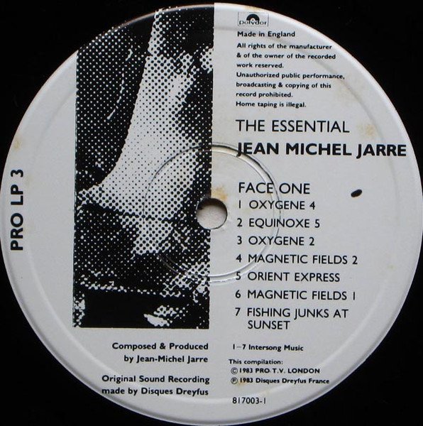 Jean-Michel Jarre - The Essential Jean Michel Jarre (Vinyl)
