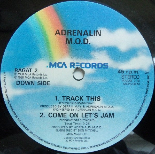 Adrenalin M.O.D. - Four Tunes E.P (Vinyl)