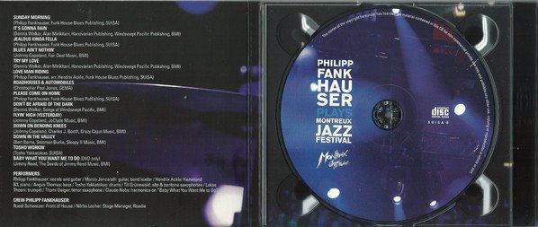 Philipp Fankhauser - Plays Montreux Jazz Festival (CD, DVD)