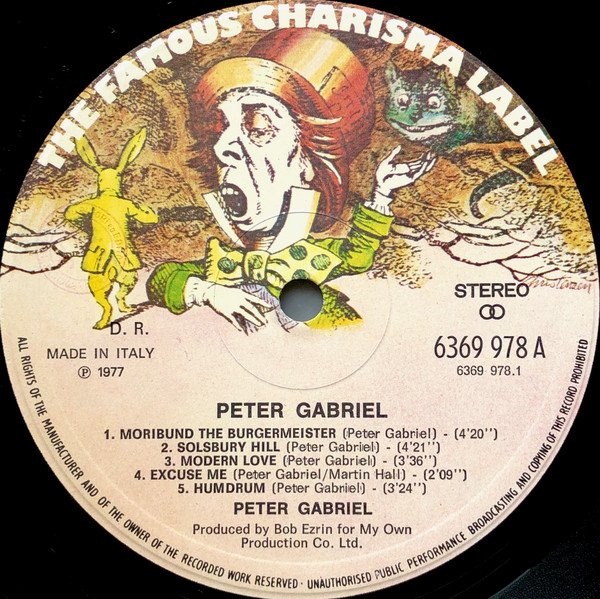 Peter Gabriel - Peter Gabriel (Vinyl)