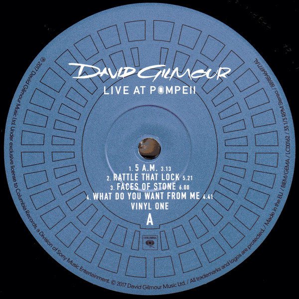 David Gilmour - Live At Pompeii (Vinyl)