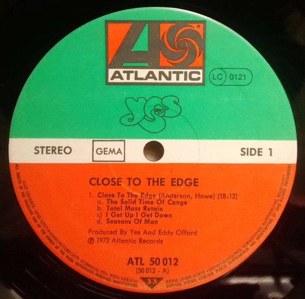 Yes - Close To The Edge (Vinyl)