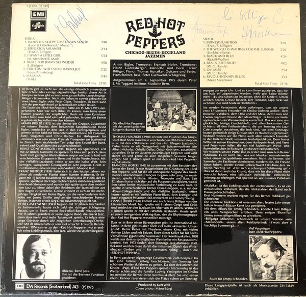 Red Hot Peppers - Chicago-Blues-Dixieland Jazzman (Vinyl)